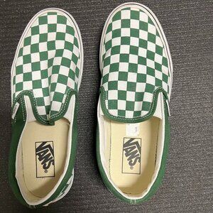 Classic Slip-On Checkerboard Emerald